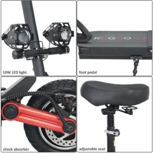 Kugoo G-Booster free accessories