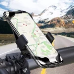 Phone Holder Black For Xiaomi M365/ 1s/ Pro/ Pro2/ Pure/ Kugoo Electric Scooter - Image 2
