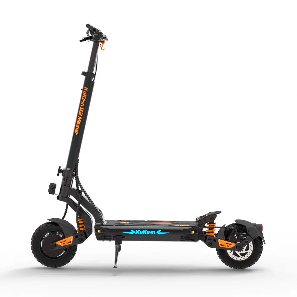 The KuKirin G2 Master Electric Scooter 2024 model, side view