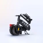 Pure FLEX Electric Scooter 13 folded_FLEX