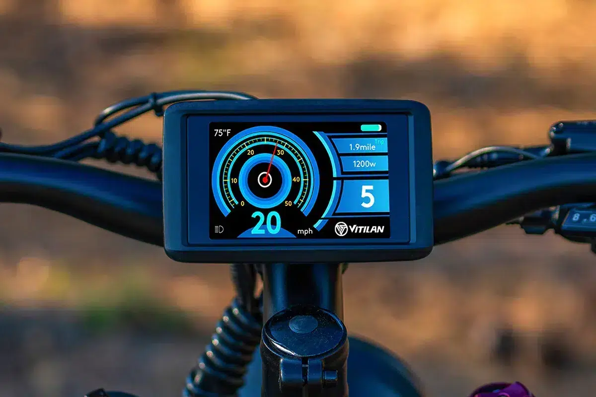 Vitilan T7 Pro display