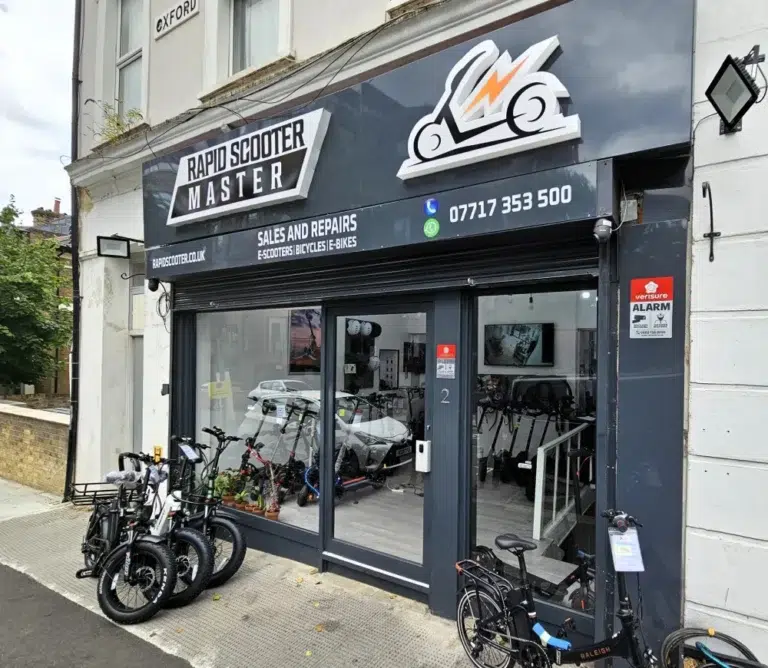 Rapid Scooter Master Kilburn Branch shop front