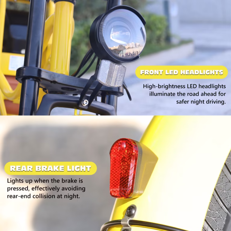 Hidoes C8 Electric Bike 8 Hidoes C8 light