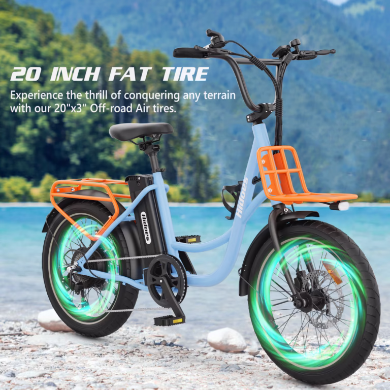 Hidoes C6 Electric Bike 12 Hidoes C6 tyres