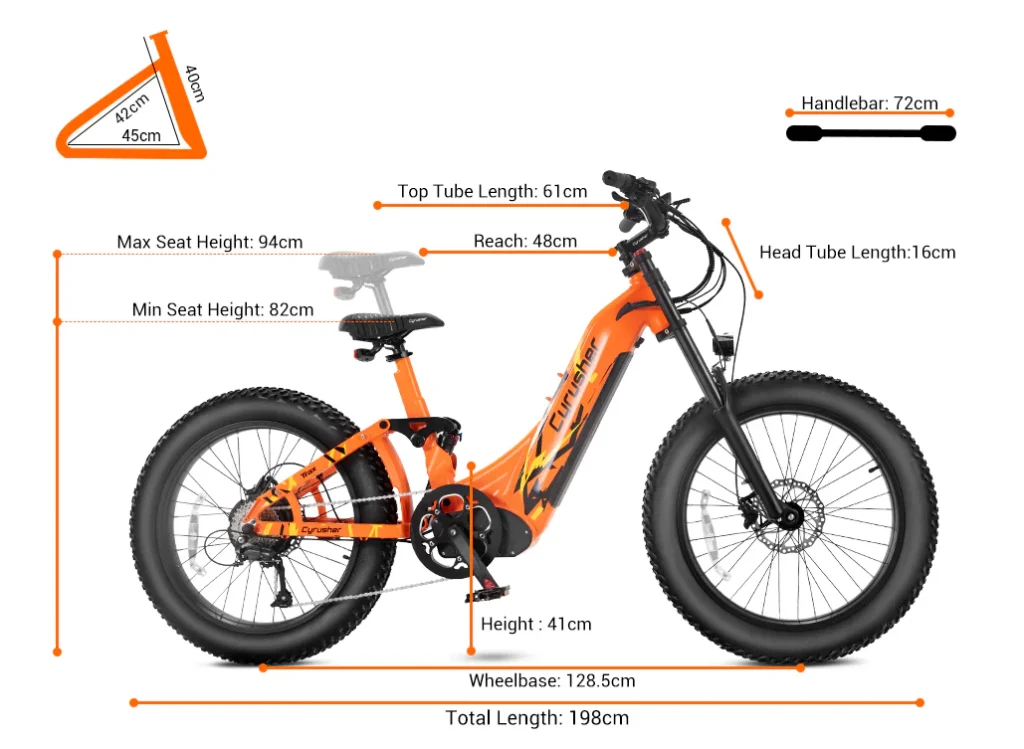 Cyrusher Trax dimensions