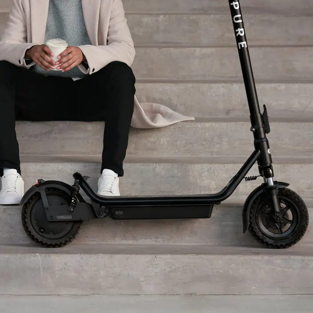 pure electric scooter black air ultra suspension 1174319242