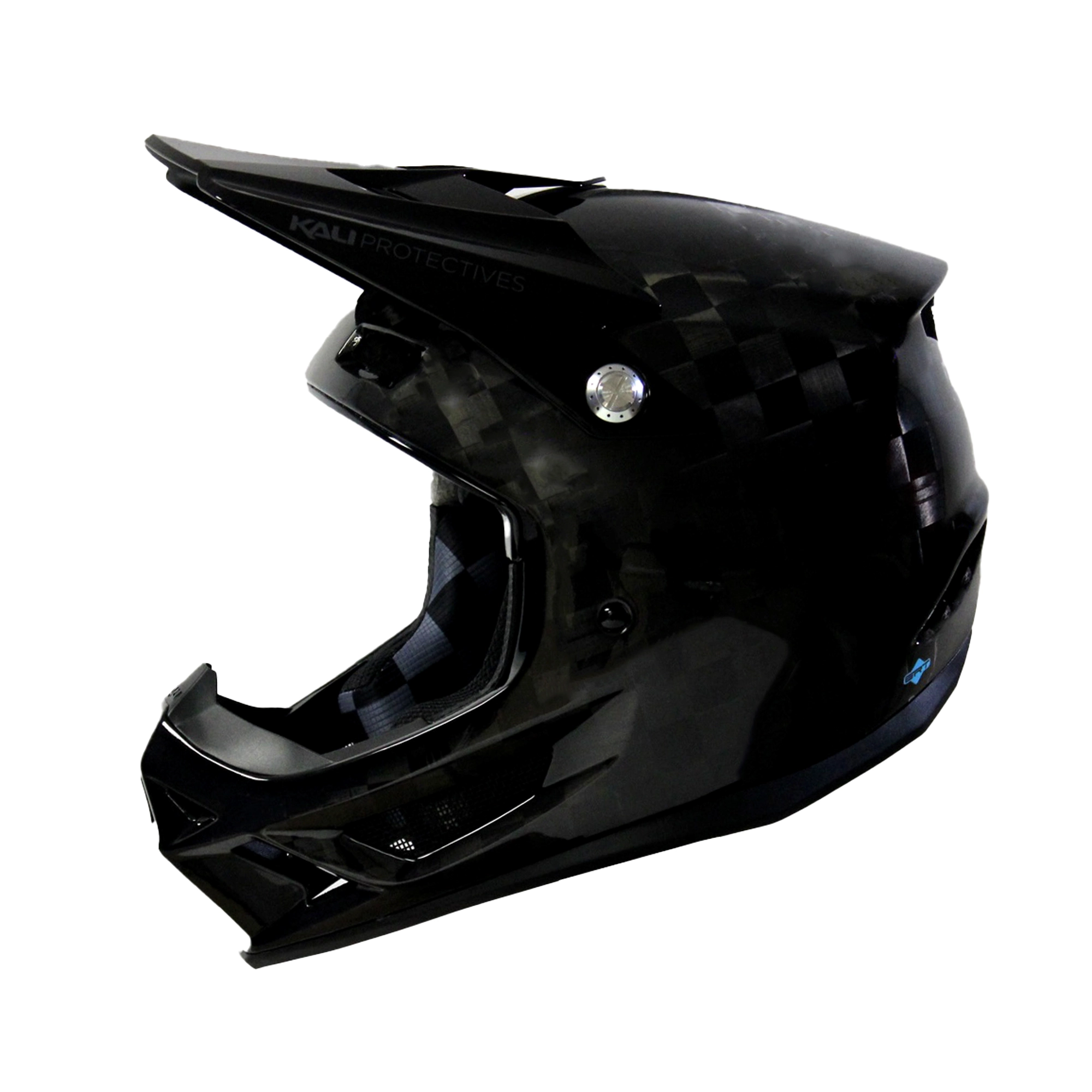 Kali Trinity Carbon Helmet 2 Kali Trinity Carbon Black gallery image 1
