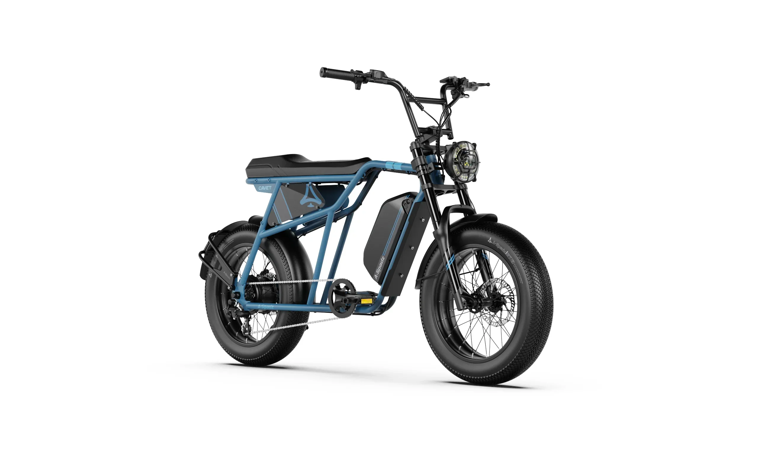 A-SPADZ Cavet Air Electric Bike 7 A-SPADZ Cavet Air Blue side 2