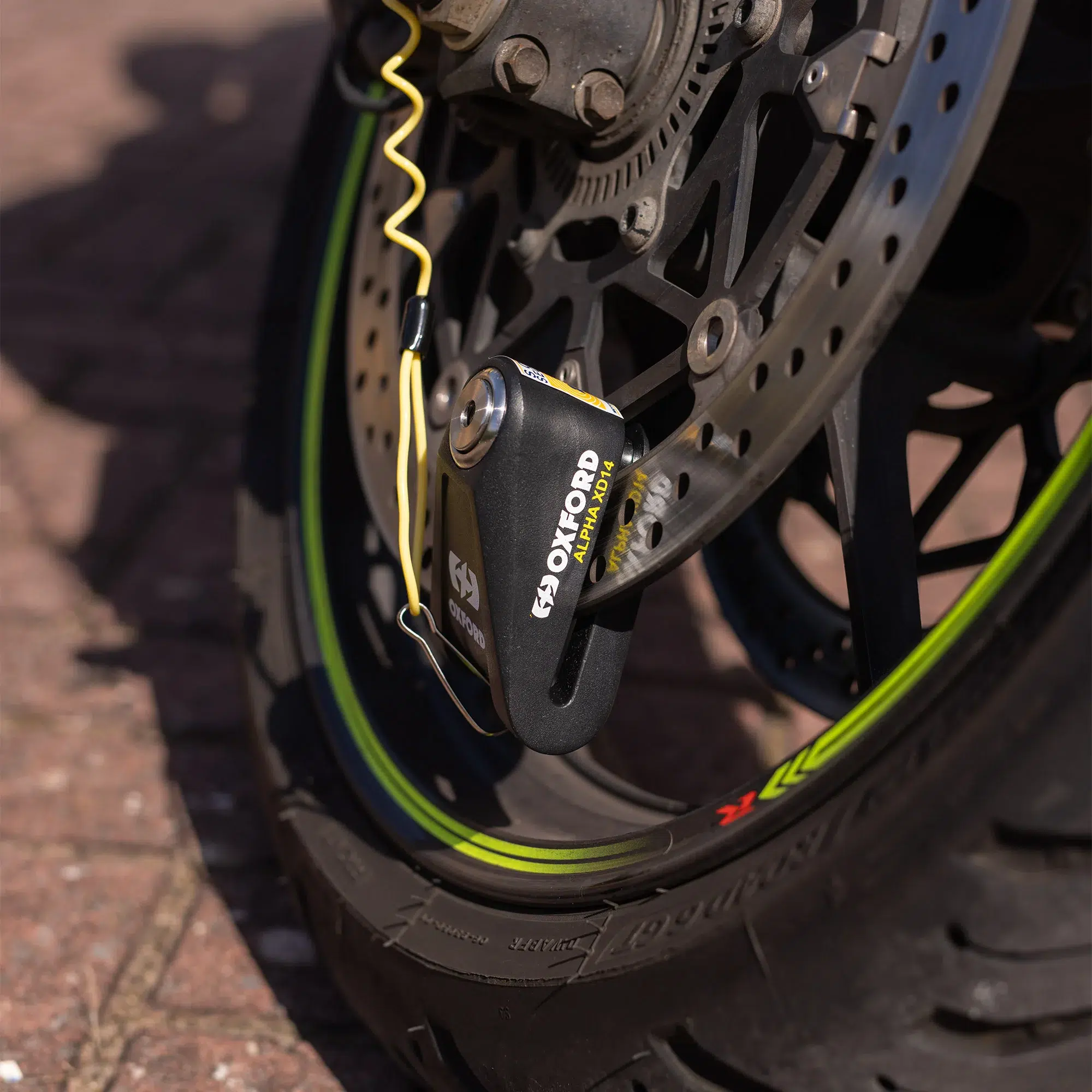 Oxford Alpha XD14 Disc Lock 2 Oxford Alpha XD14 Disc Lock Black image 1