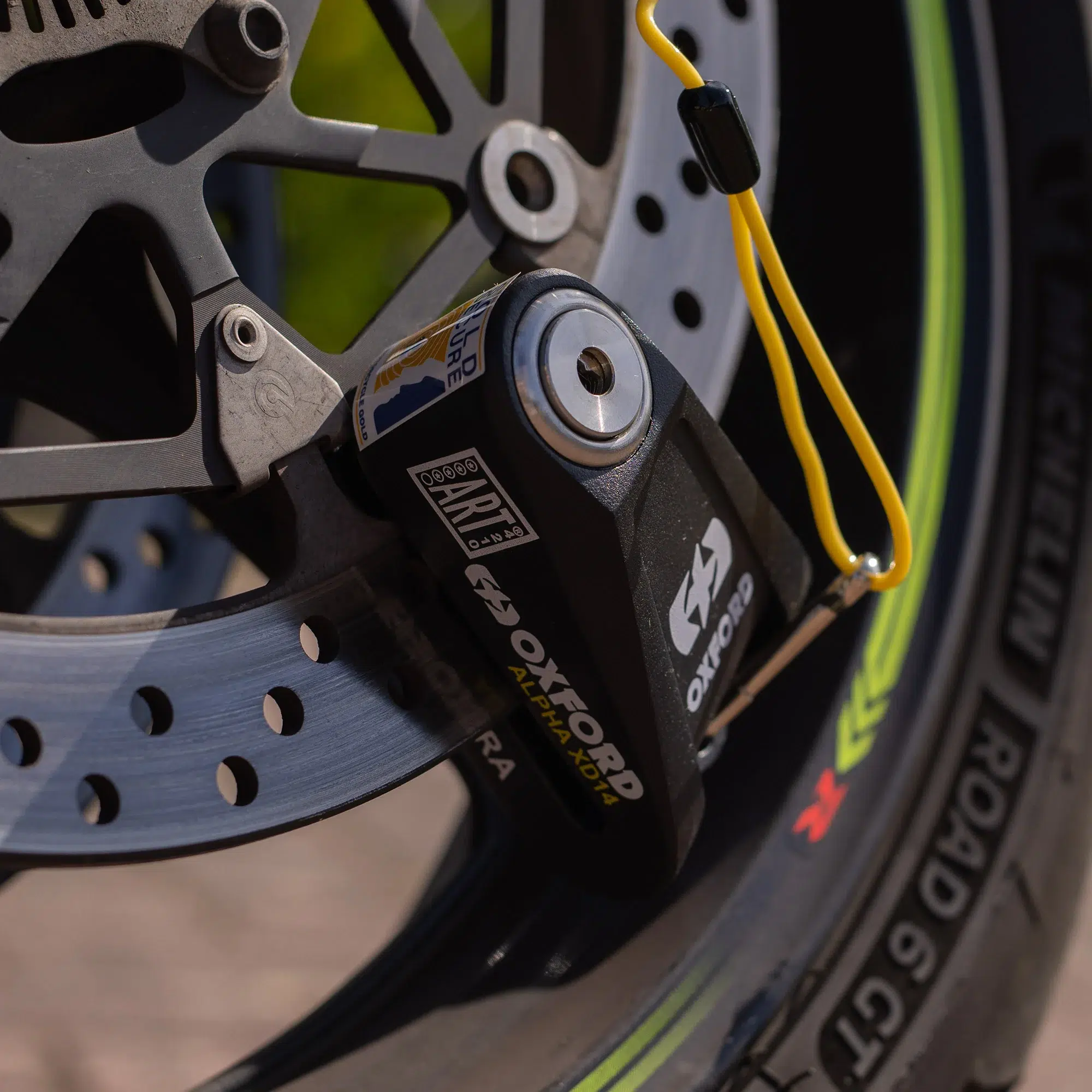 Oxford Alpha XD14 Disc Lock 3 Oxford Alpha XD14 Disc Lock Black image 2