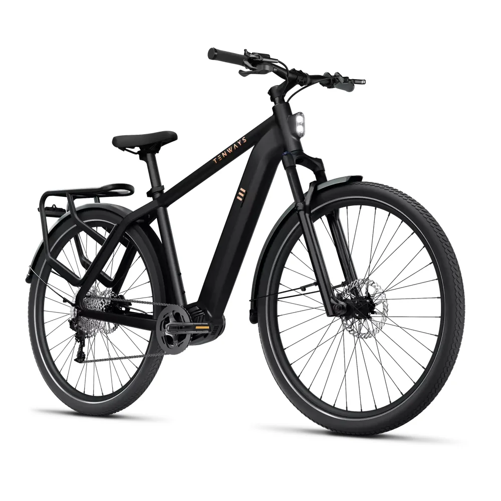 TENWAYS AGO X Electric Bike 6 TENWAYS AGO X Classic Edition Midnight Black image 1