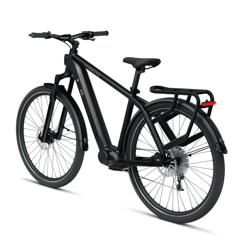 TENWAYS AGO X Electric Bike 7 TENWAYS AGO X Classic Edition Midnight Black image 2