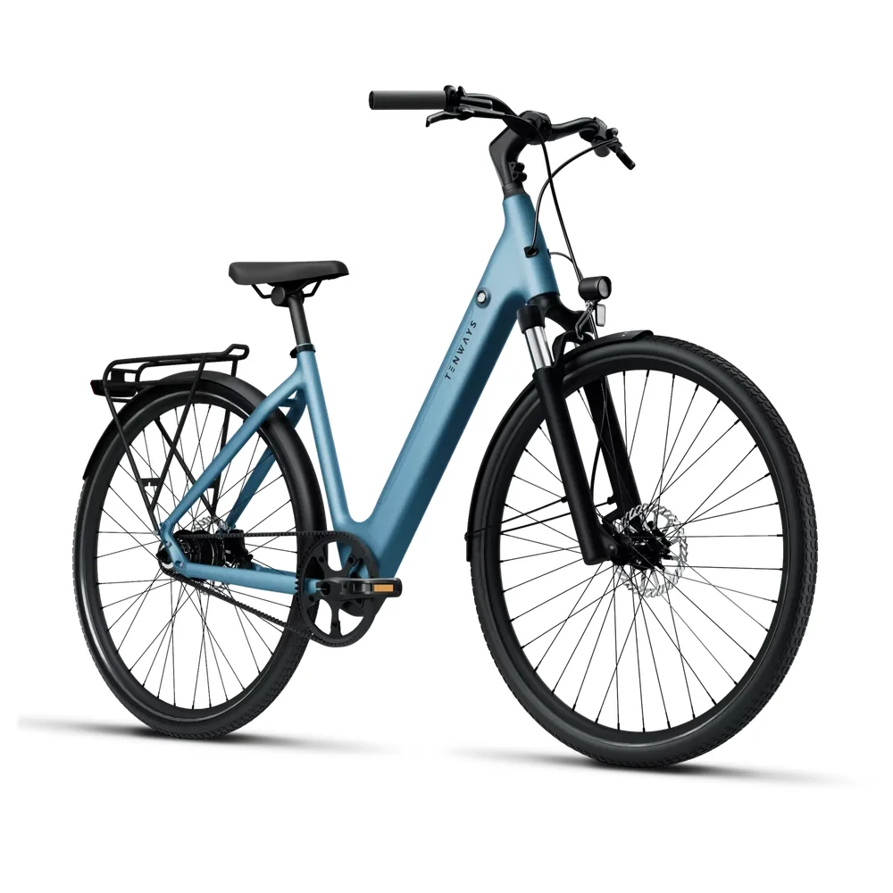 TENWAYS CGO800S Electric Bike 8 TENWAYS CGO800S Sky Blue image 1