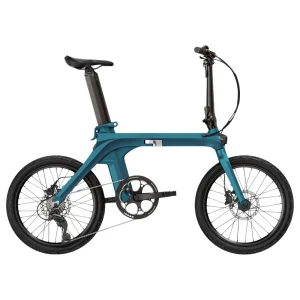 The Fiido X folding electric bike, side profile