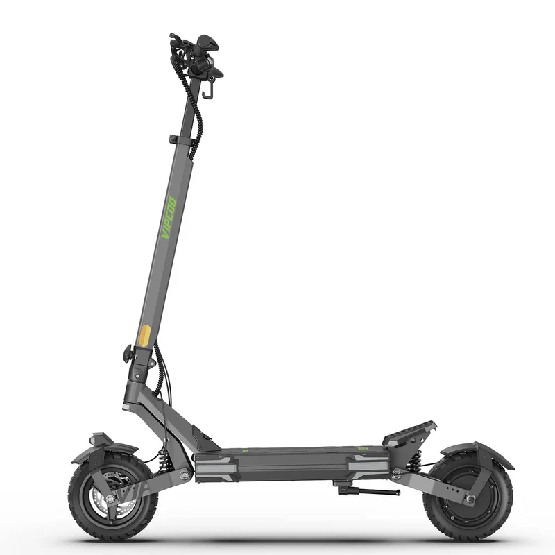 VIPCOO VS6 Electric Scooter 1 The VIPCOO VS6 electric scooter, side profile