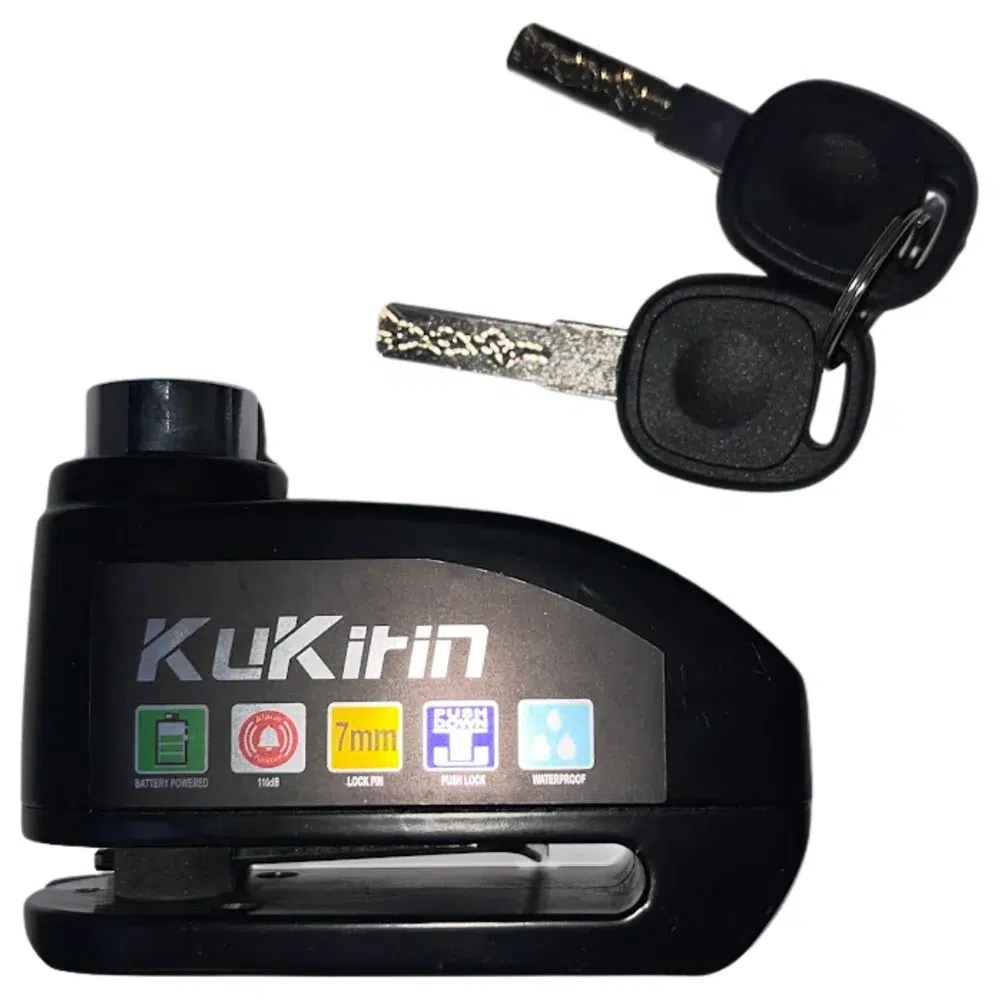 KuKirin Alarm Disc Lock 1 KuKirin Alarm Disc Lock
